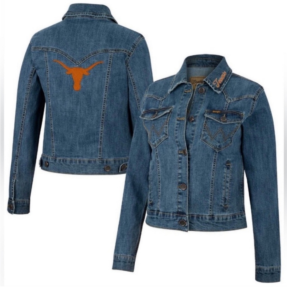 Wrangler Retro Denim Jean Jacket Texas
Longhorns | XL & NWOT